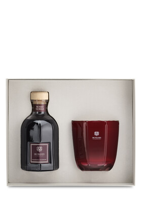 Rosso Nobile Home Fragrance Diffuser and Candle Set